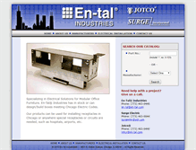 Tablet Screenshot of en-tal.com